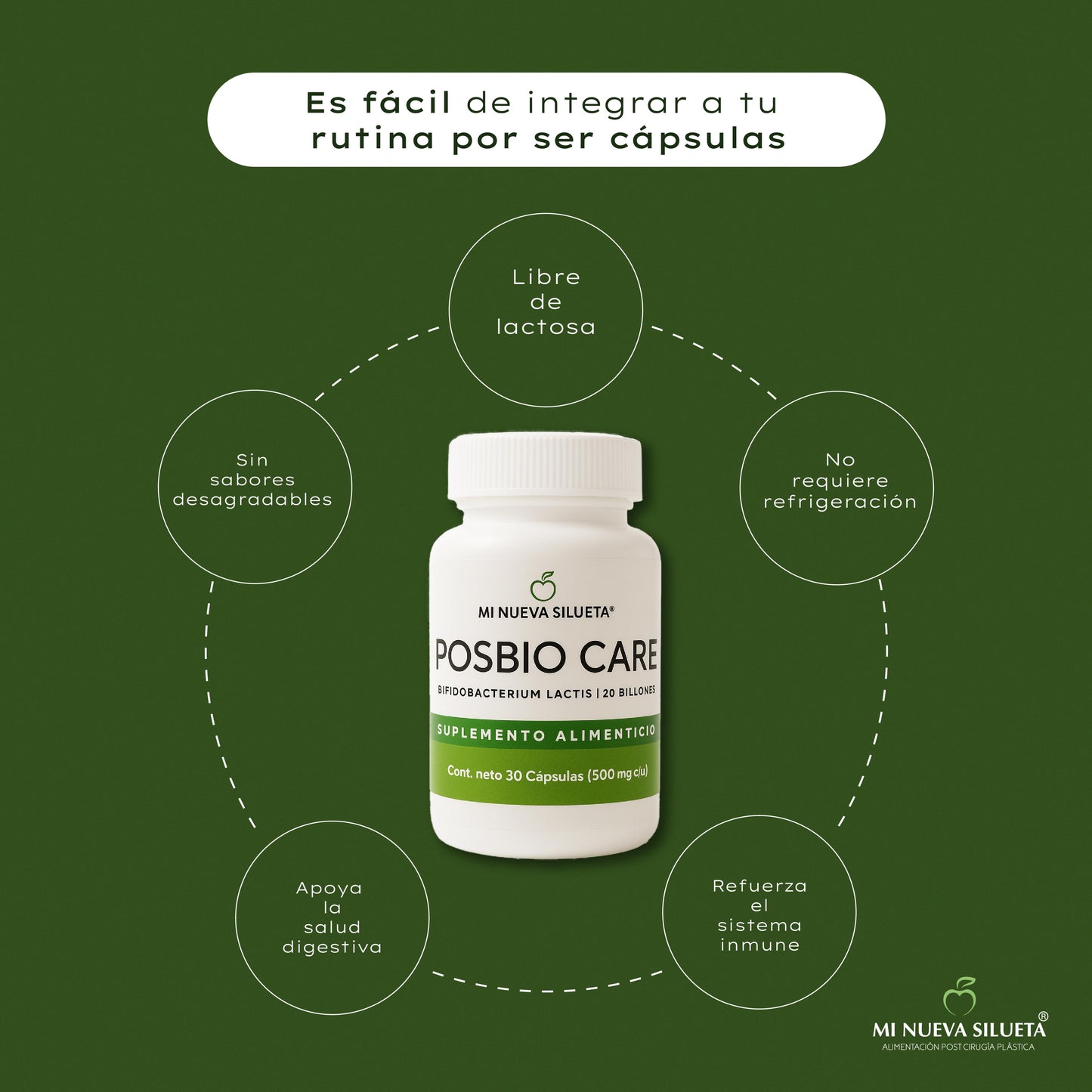 Posbio Care (3 bottles for 3 months)