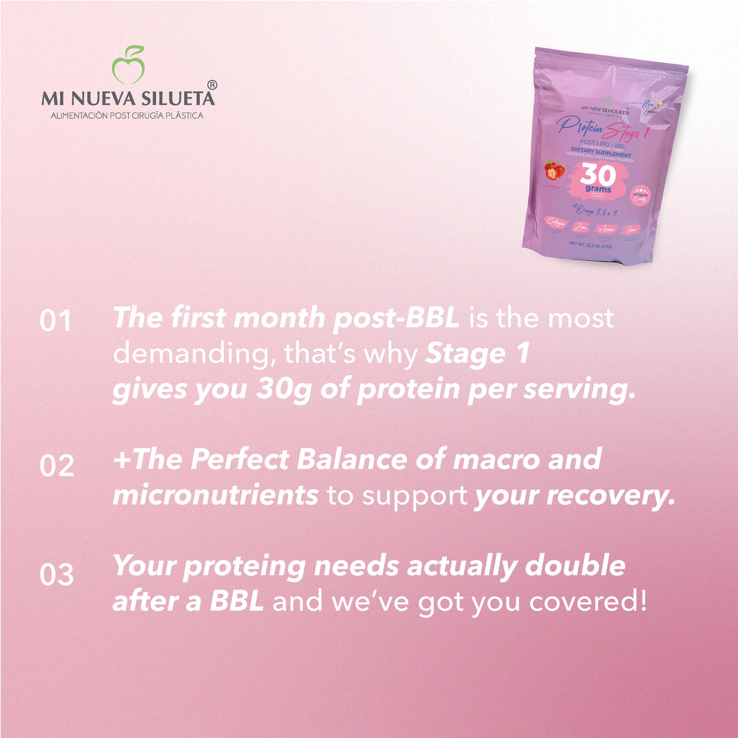Stage 1  Protein