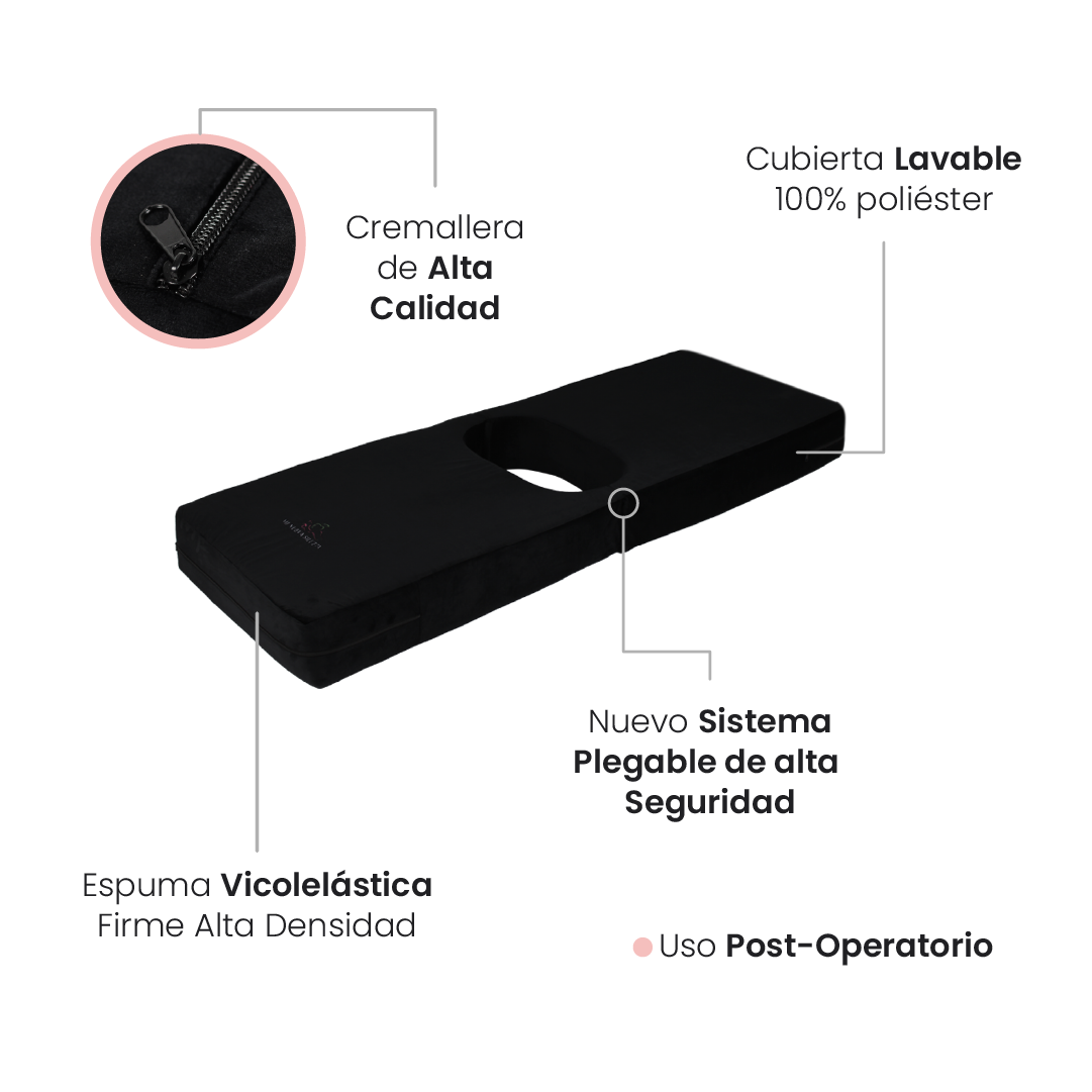 Colchón plegable post lipo transferencia