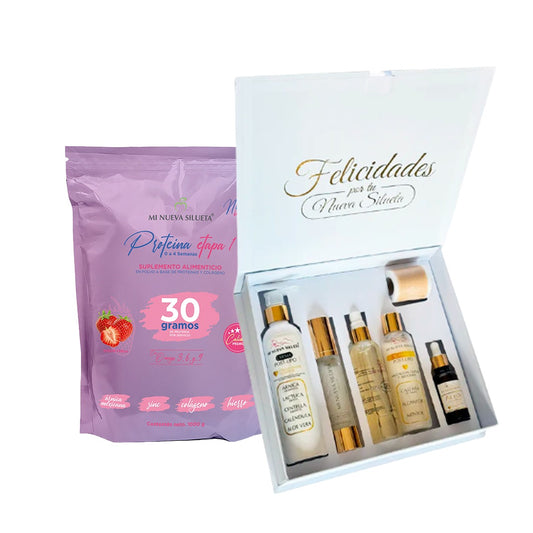 Post Lipo Dermocosmetic Recovery Kit + Stage 1 Protein