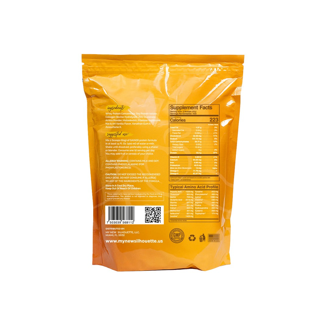 Protein Gainer Siluette PRO with carbs